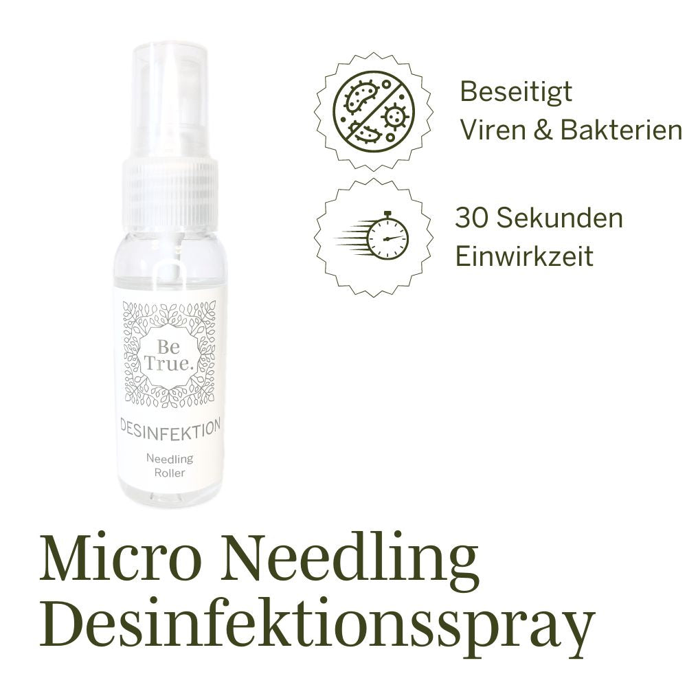 BeTrue Desinfektionsspray für Microneedling Roller 30ml