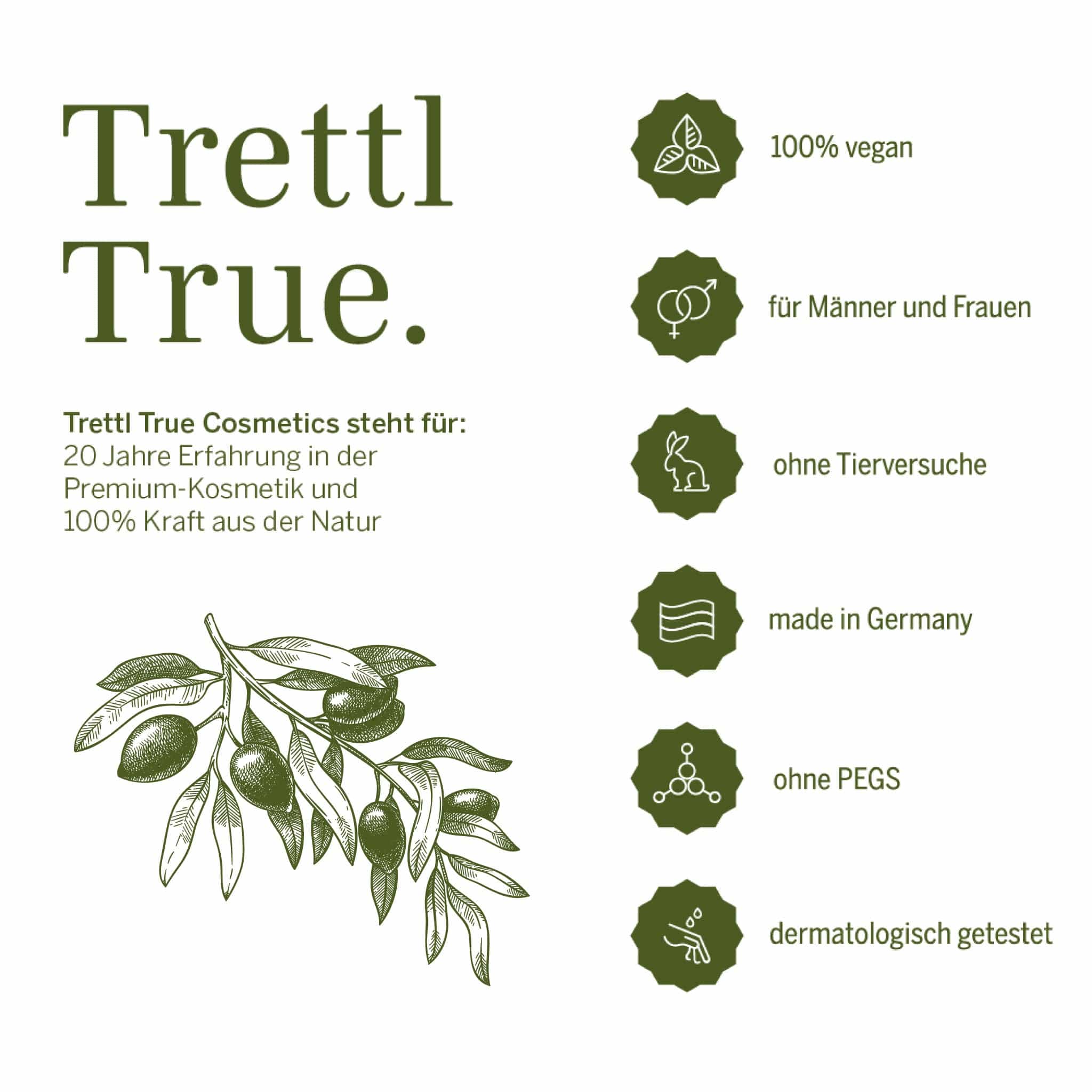 Trettl Cosmetics True Olive Peeling
