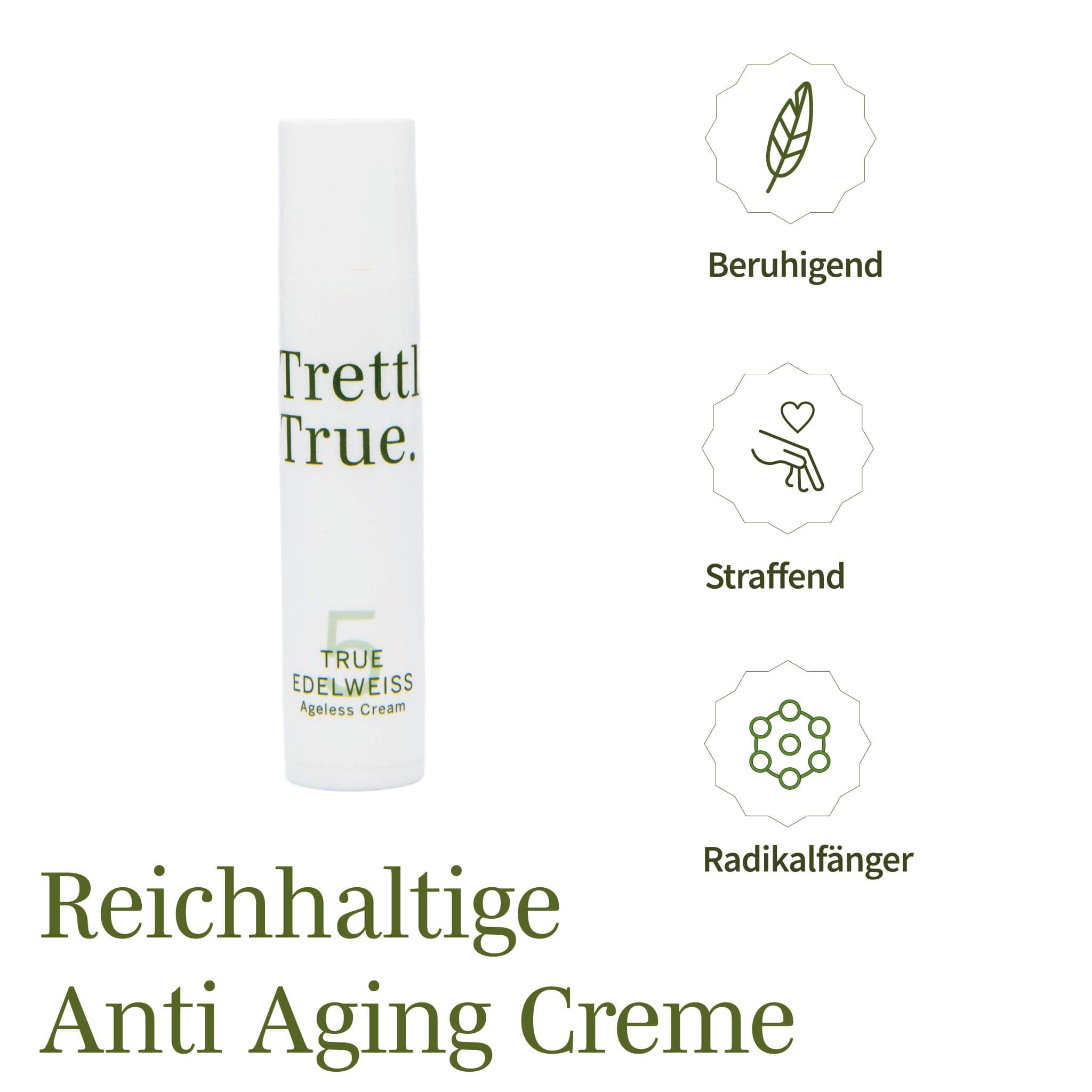 Trettl Cosmetics 15ml True Edelweiss Ageless Cream